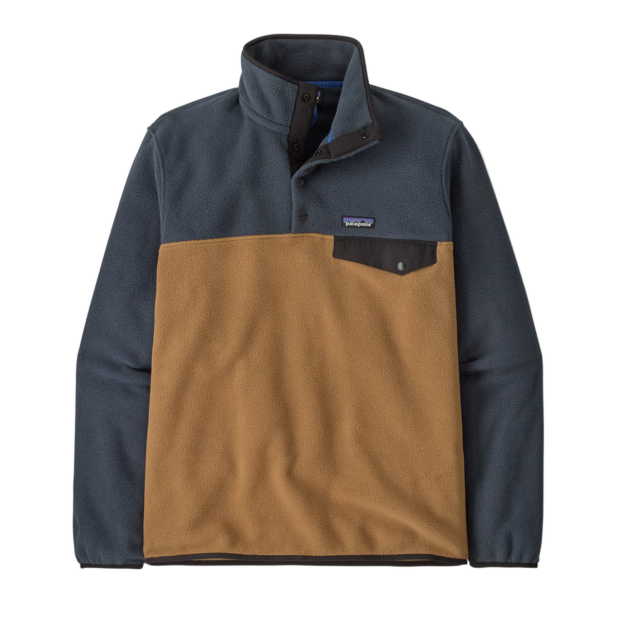 M' LIGHTWEIGHT SYNCH SNAP-T PULLOVER FLEECE DEER BROWN