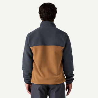 M' LIGHHTWEIGHT SYNCH SNAP-T PULLOVER FLEECE DEER BROWN