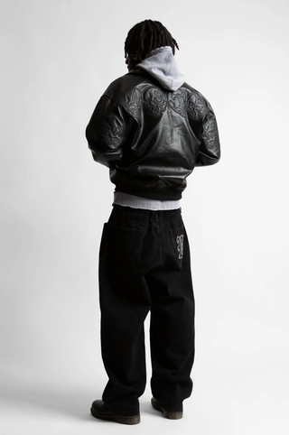 BURY VARSITY JACKET BLACK