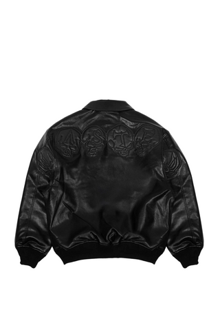 BURY VARSITY JACKET BLACK