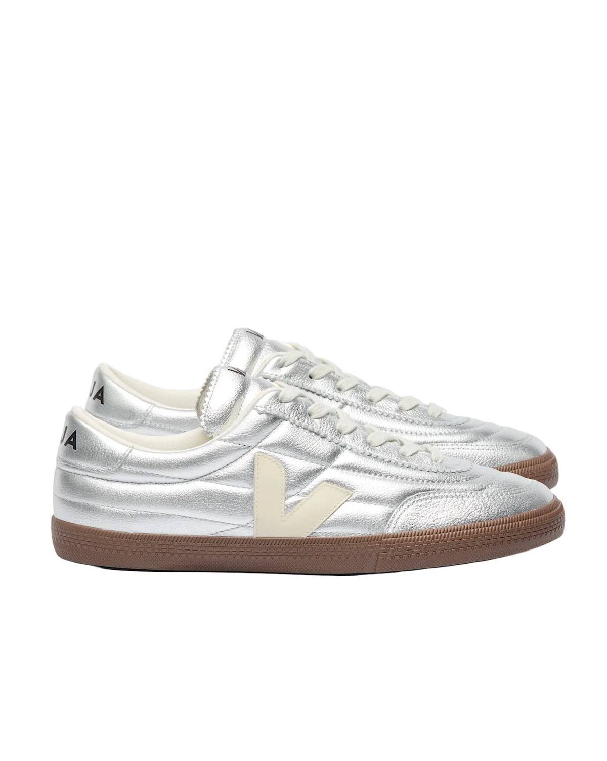 PANENKA LEATHER SILVER WHITE PIERRE BARK