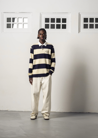 RICH KID PREMIUM POLO VINTAGE ECRU