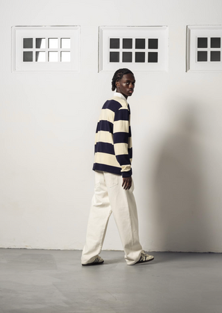 RICH KID PREMIUM POLO VINTAGE ECRU