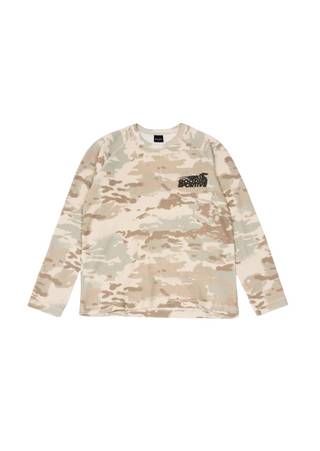 ANGORA WAFFLE TEE CAMO