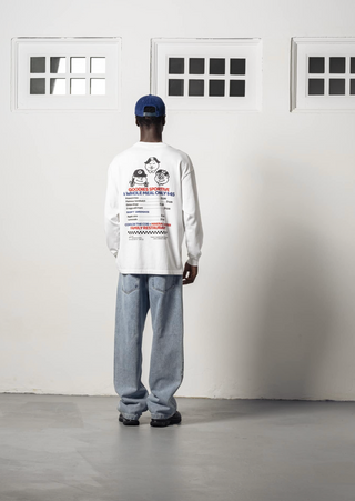 WHOLE MEAL LONGSLEEVE TEE