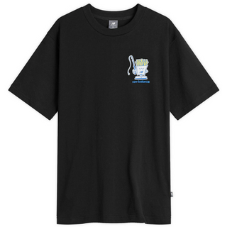FISH AND CHIPS TEE BLACK