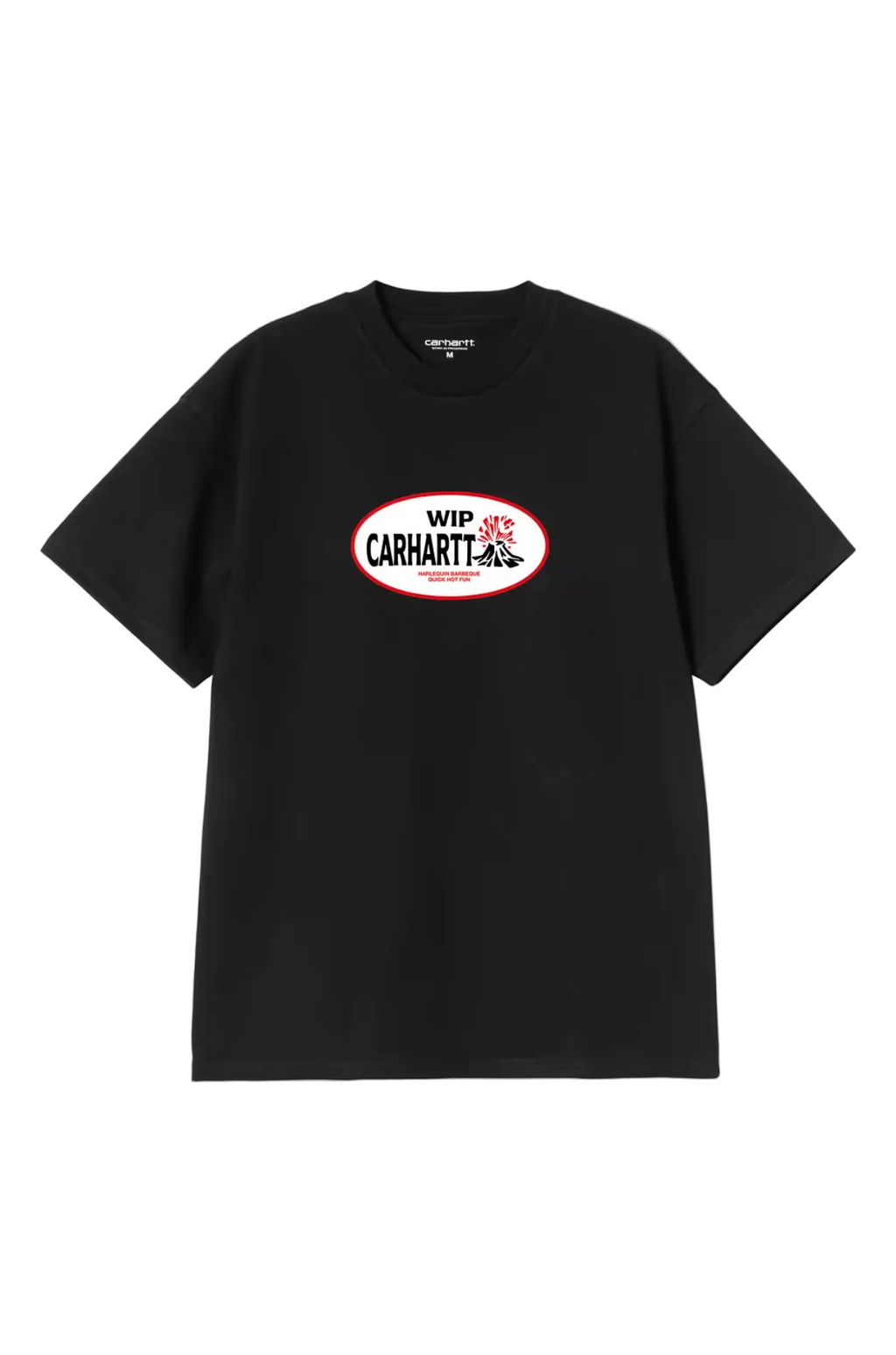 HARLEQUIN BBQ TEE BLACK