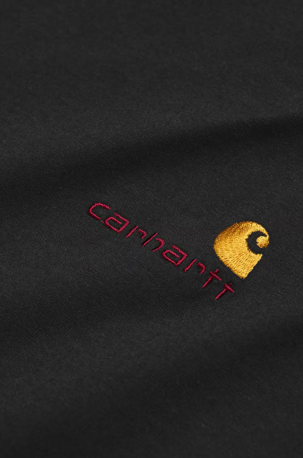 AMERICAN SCRIPT L/S BLACK