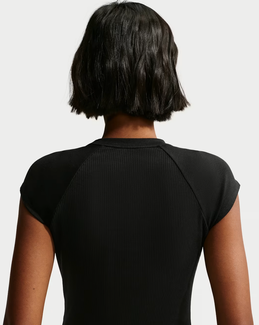 CHILL KNIT TIGHT RIBBED TEE BLACK