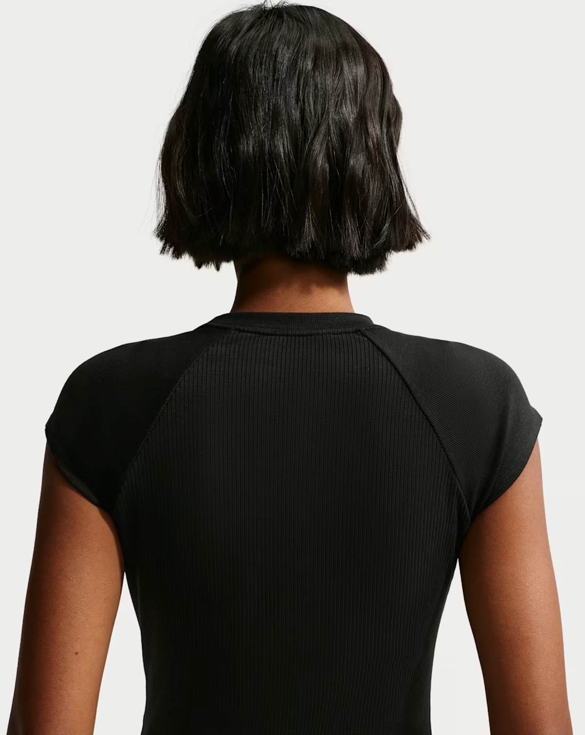 CHILL KNIT TIGHT RIBBED TEE BLACK