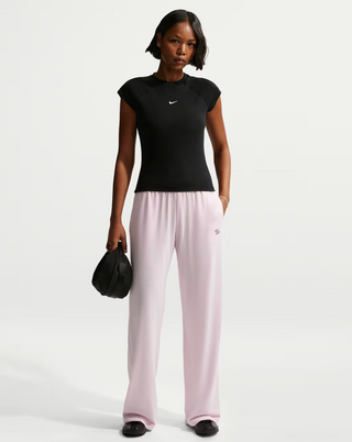 CHILL KNIT TIGHT RIBBED TEE BLACK