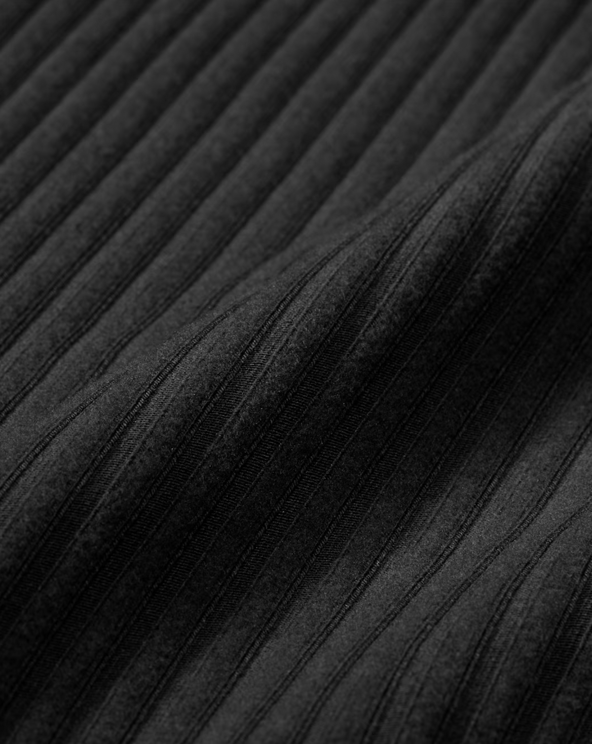 MID-RISE TIGHT RIBBED TROUSERS