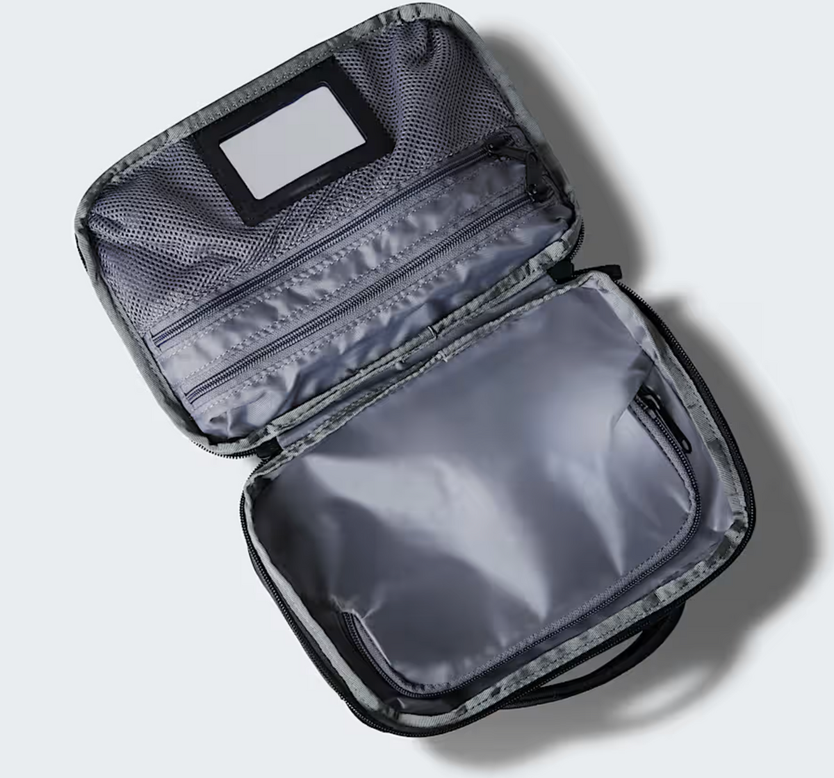BASE CAMP VOYAGER WASH BAG BLACK/GREY