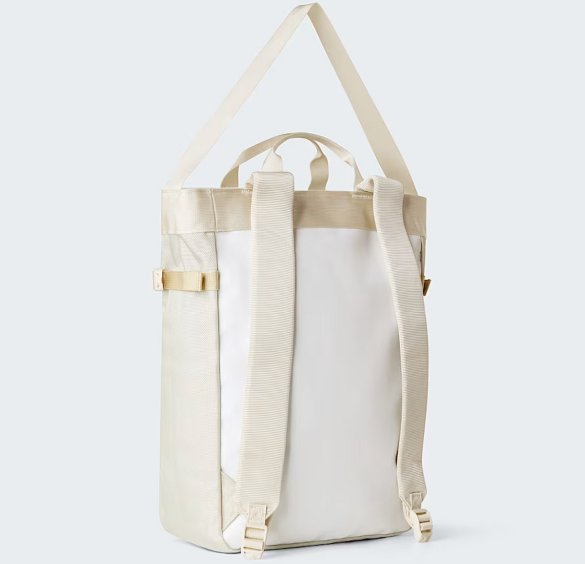 BASE CAMP TOTE BAG WHITE ASH
