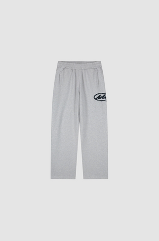CIRCLE PATCH LOGO SWEATPANTS GREY
