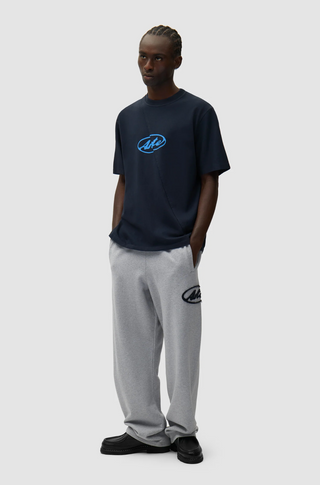 CIRCLE PATCH LOGO SWEATPANTS GREY