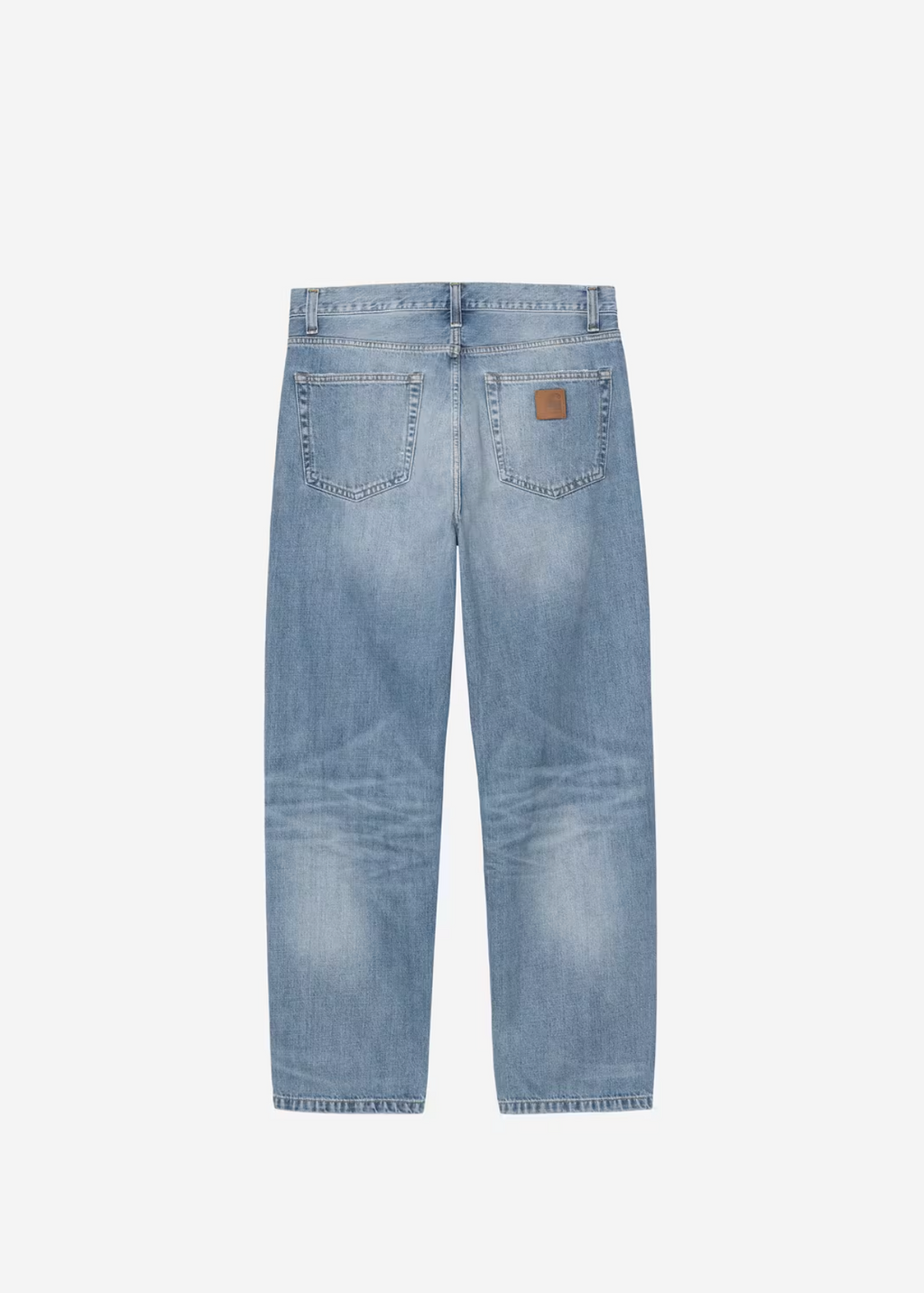 AARON PANT BLUE BURST WASHED