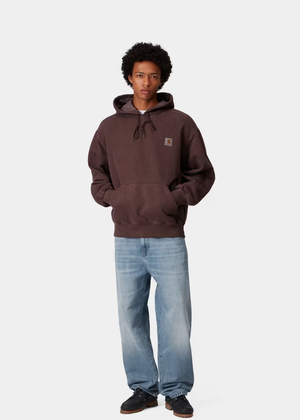 AARON PANT BLUE BURST WASHED