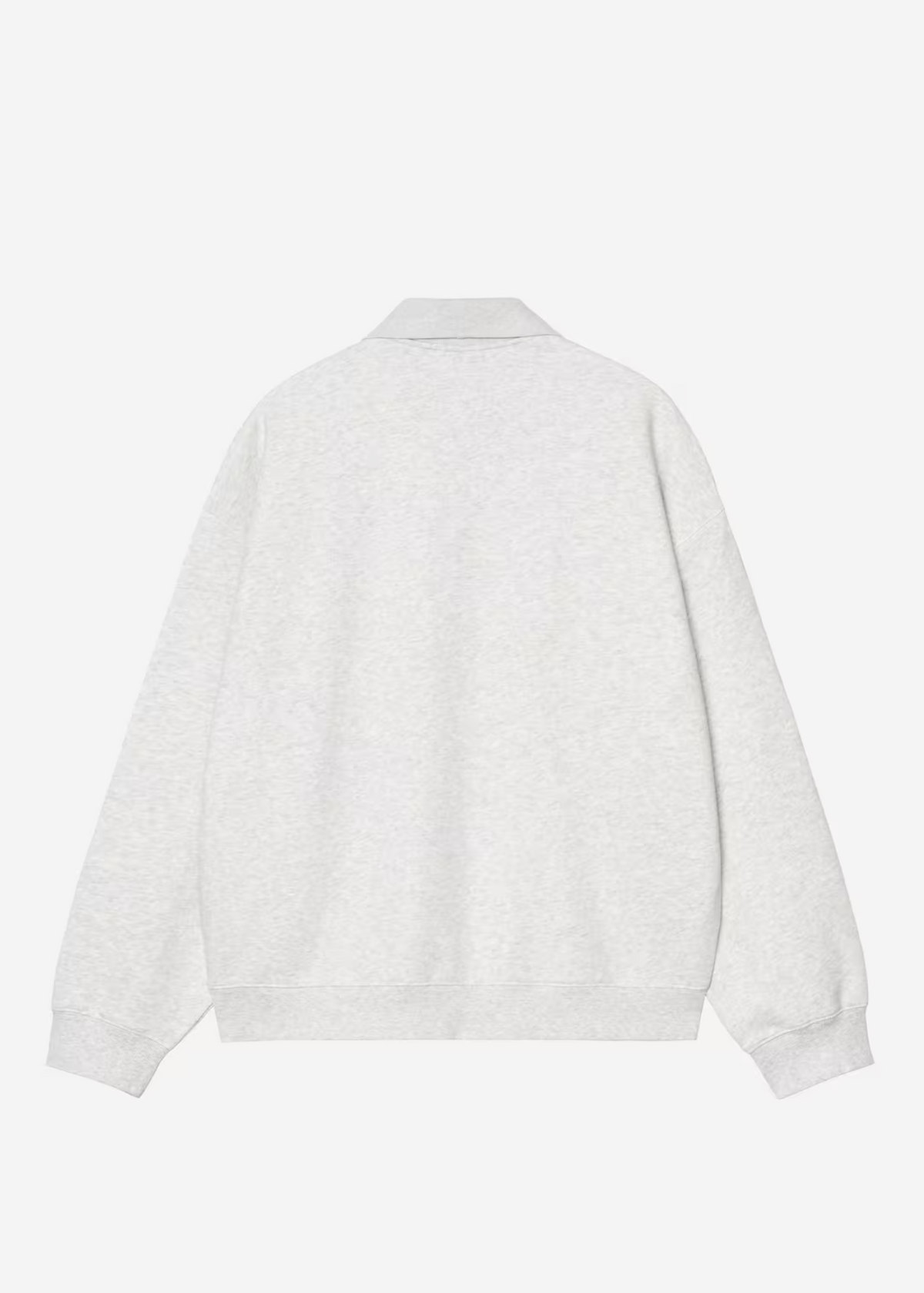 WIP LABEL POLO SWEAT ASH HEATHER