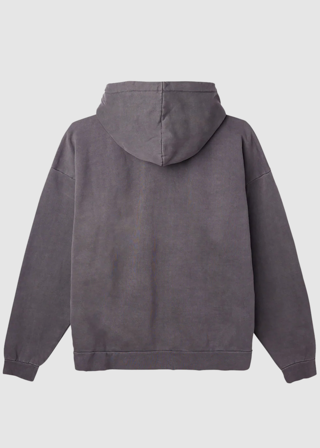 LOWERCASE PIGMENT ZIP HOOD DIGITAL BLACK