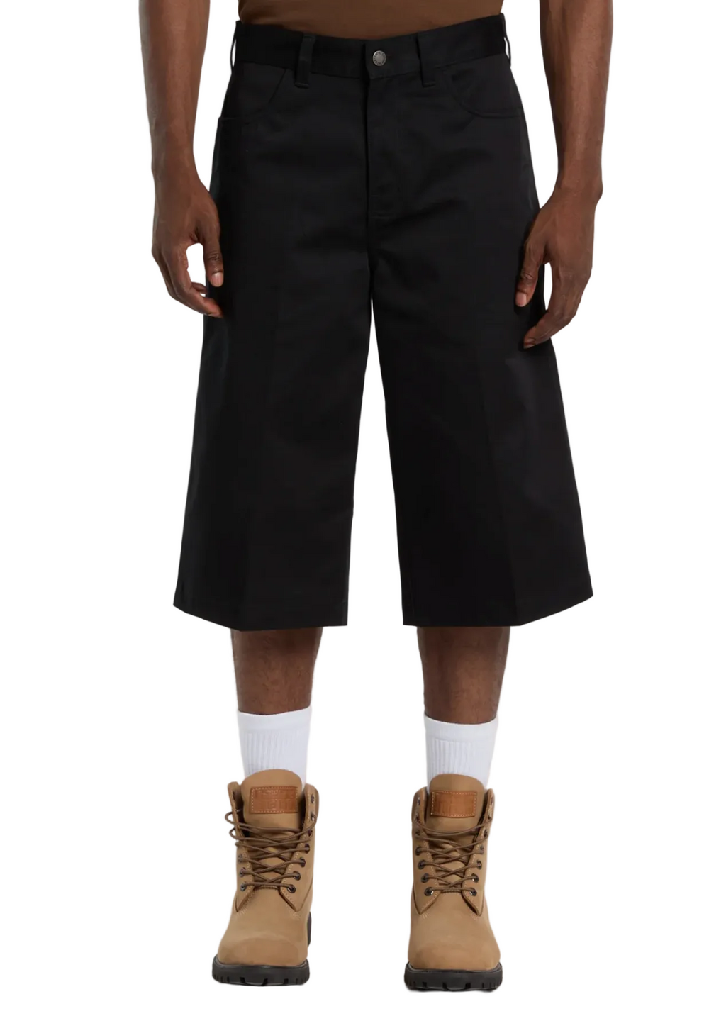 UNION 17 INCH TWILL SHORT BLACK