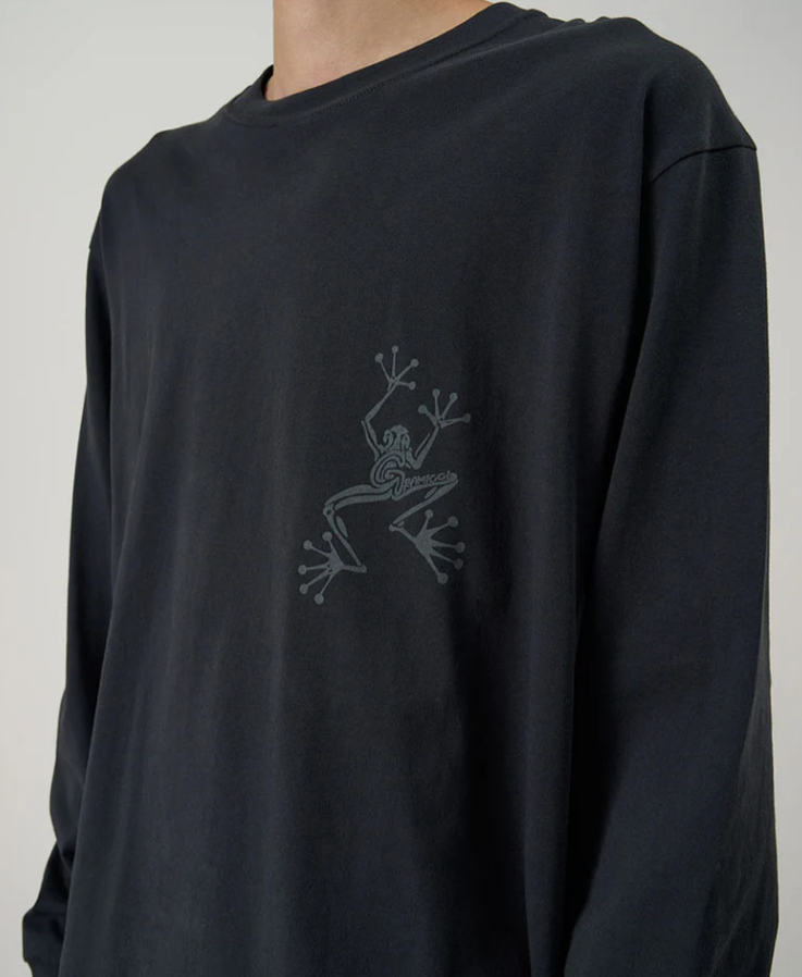 STICKY HANDS L/S VINTAGE BLACK