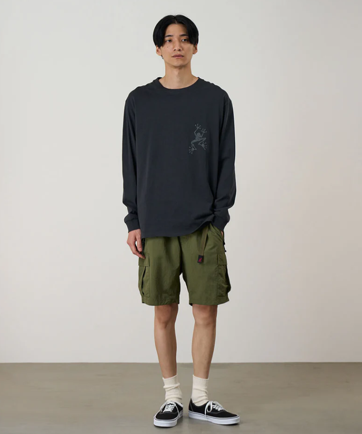 STICKY HANDS L/S VINTAGE BLACK