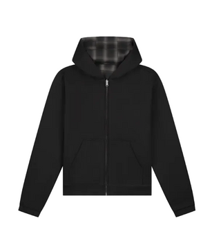 REVERSIBLE FLEECE JACKET BLACK