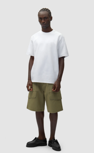 ABSTRACT BACK PRINT TEE WHITE