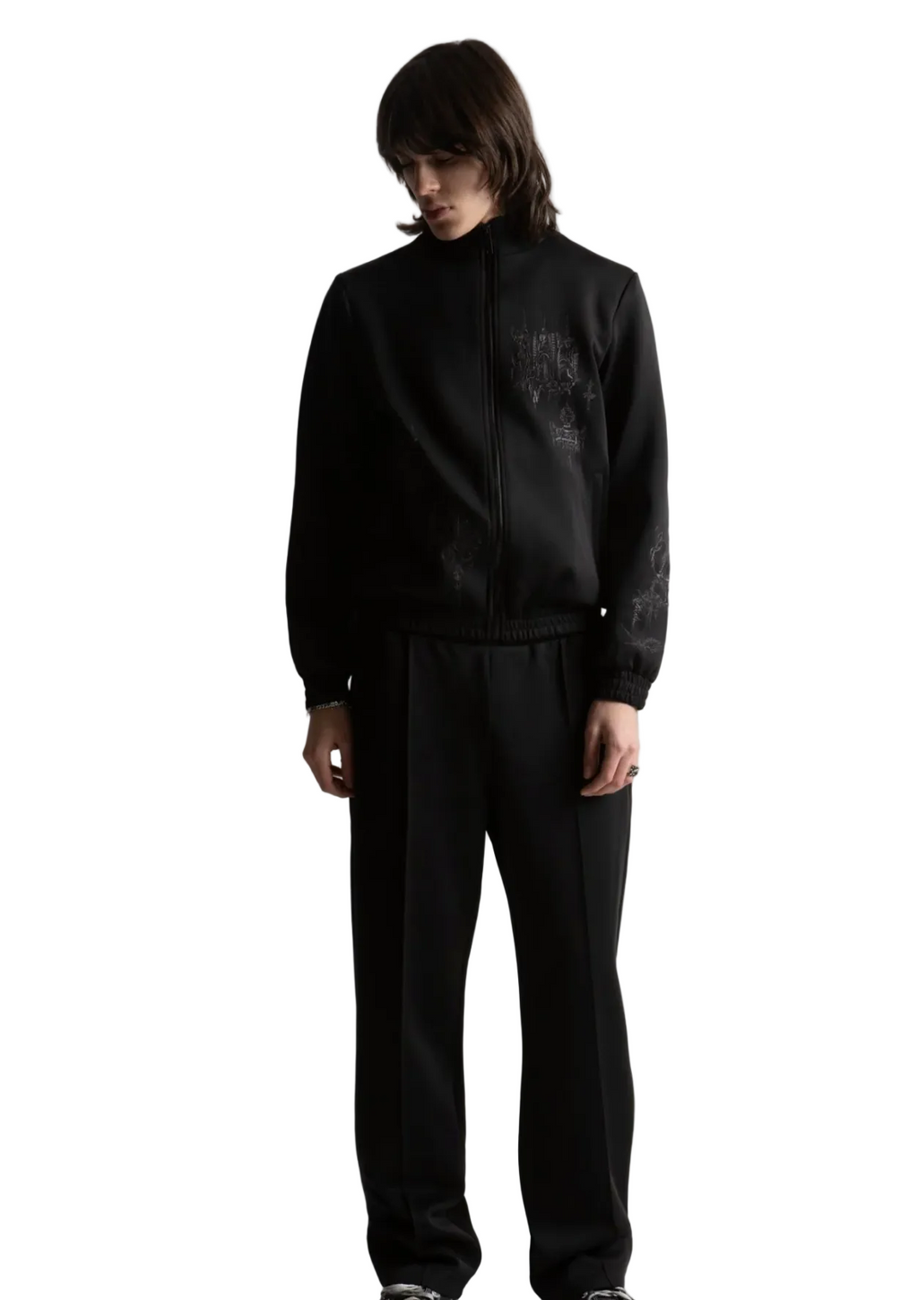 STRONGHOLD TRACK JACKET BLACK