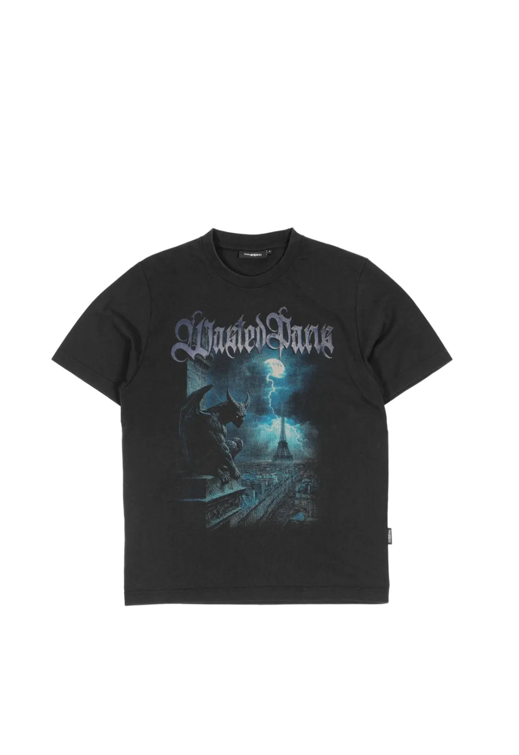 GARGOYLE TEE FADED BLACK