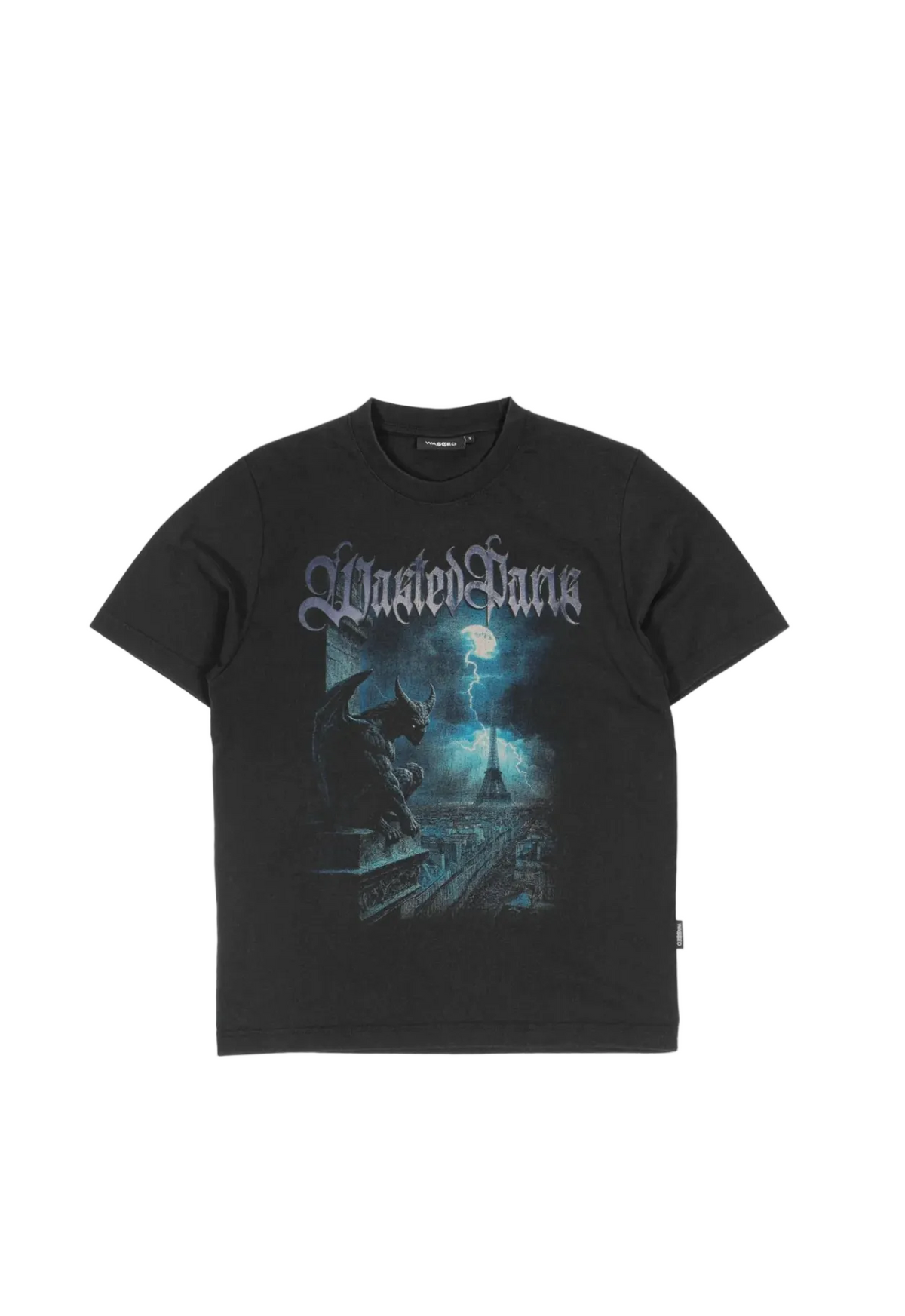 GARGOYLE TEE FADED BLACK