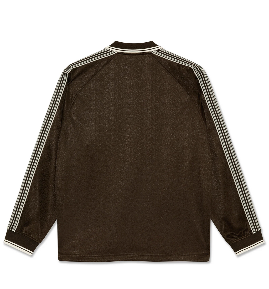 DAVIE LS SHIRT CHOCOLATE/IVORY
