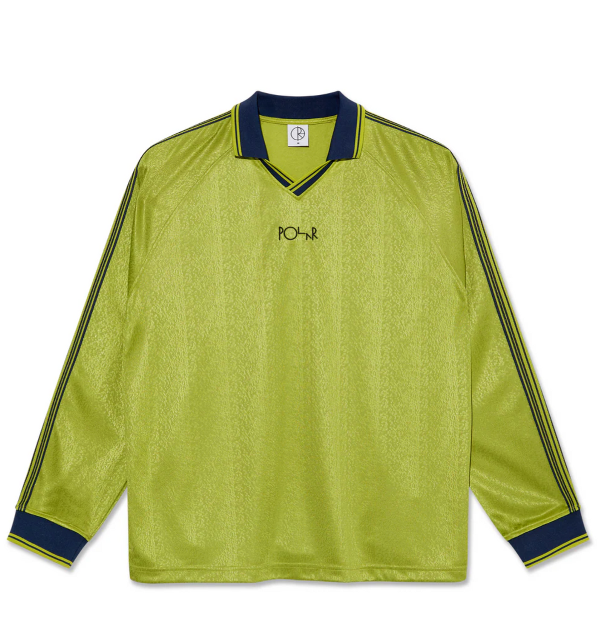 DAVIE LS SHIRT PERIDOT/DARK BLUE