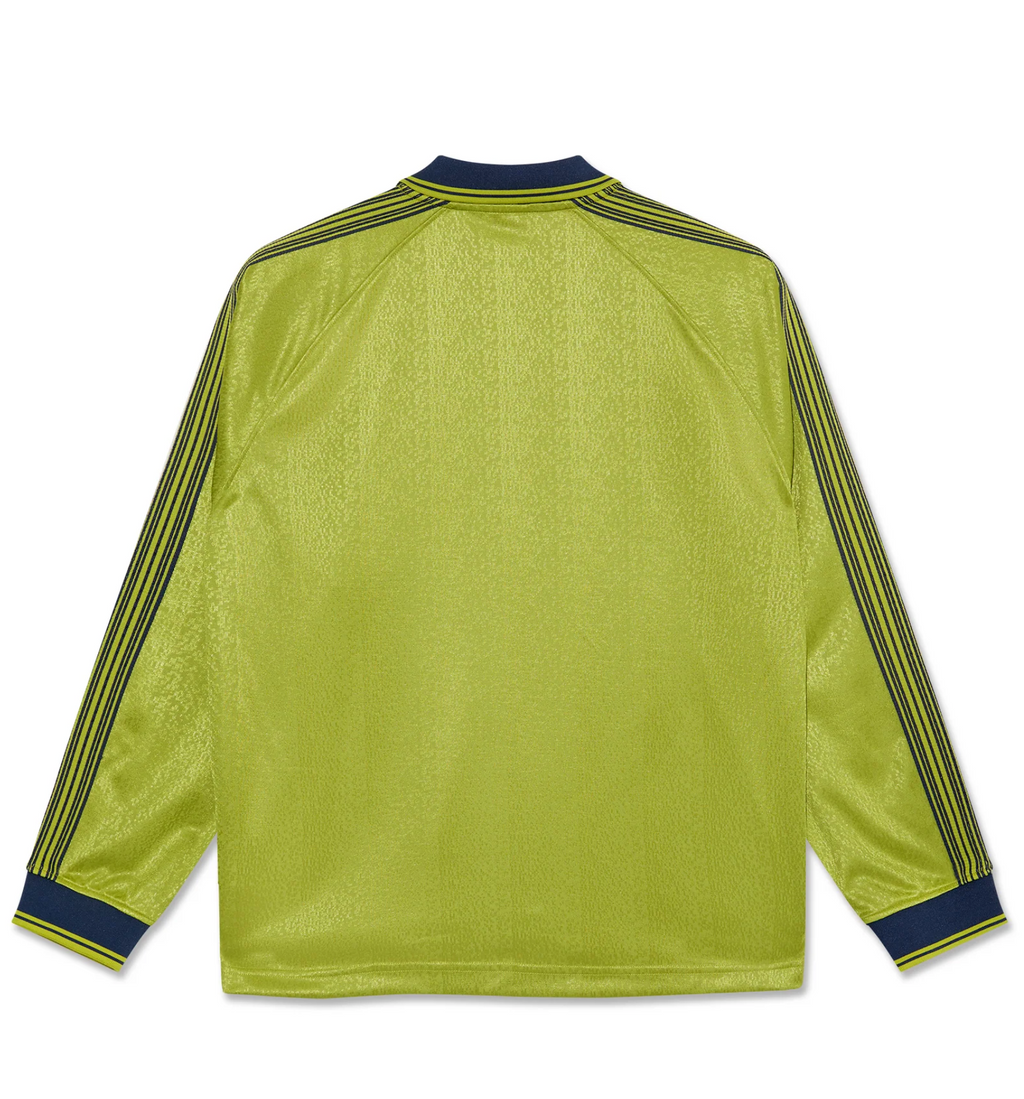 DAVIE LS SHIRT PERIDOT/DARK BLUE