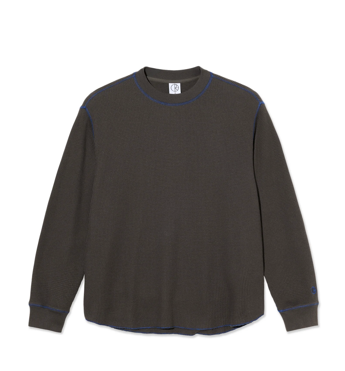 DYLAN LS TEE DIRTY BLACK/BLUE