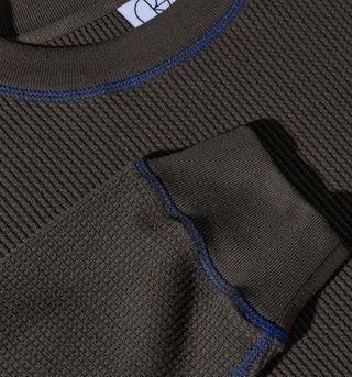 DYLAN LS TEE DIRTY BLACK/BLUE