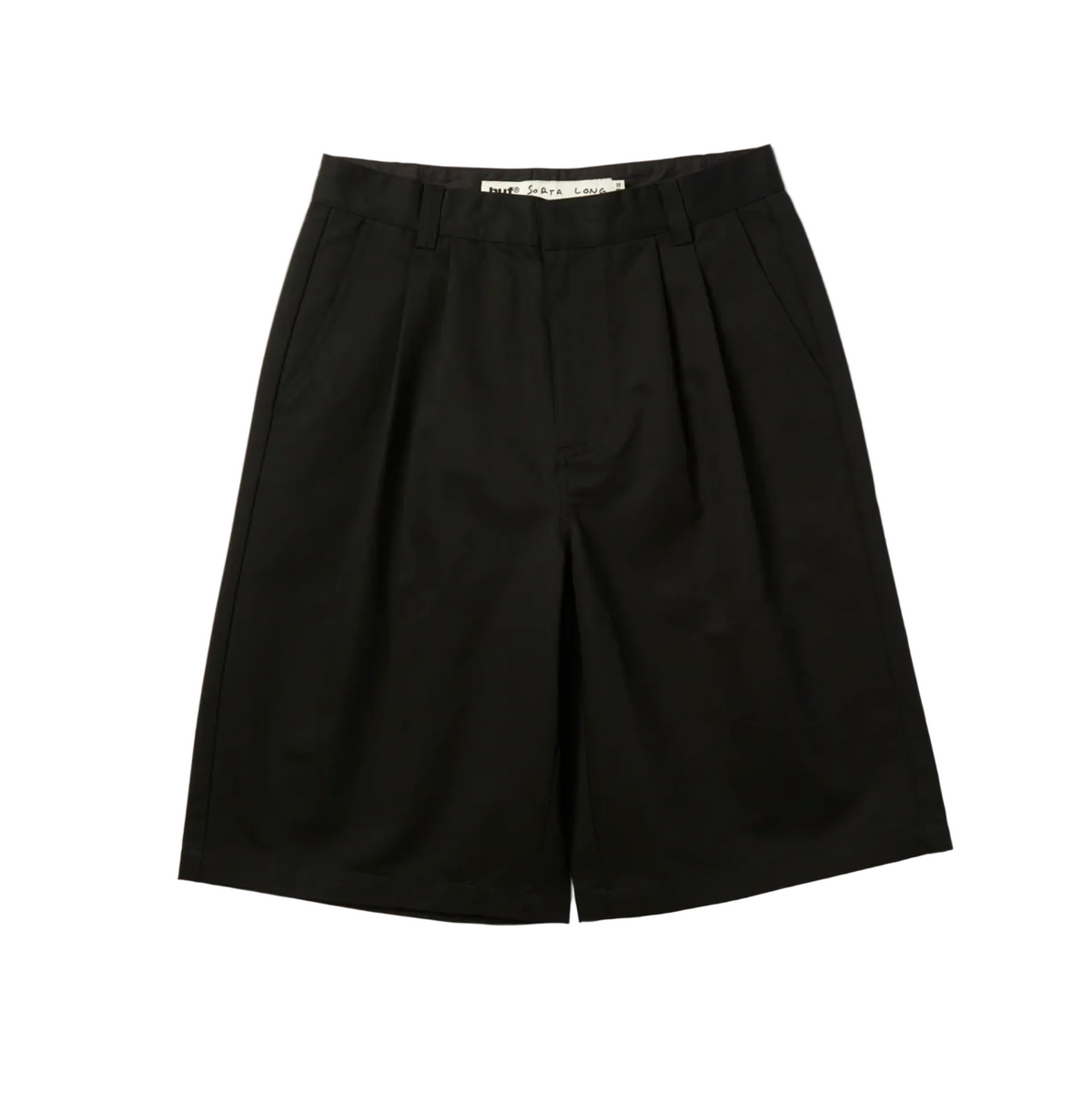 SORTA LONG CHINO SHORT BLACK