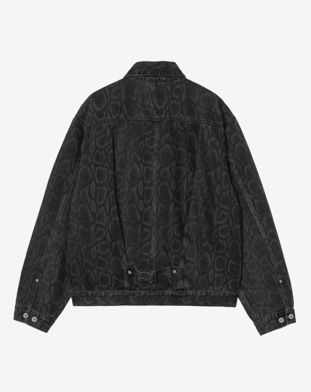 BELMAR JACKET SNAKE CAMO/BLACK HEAVY STONE WASH