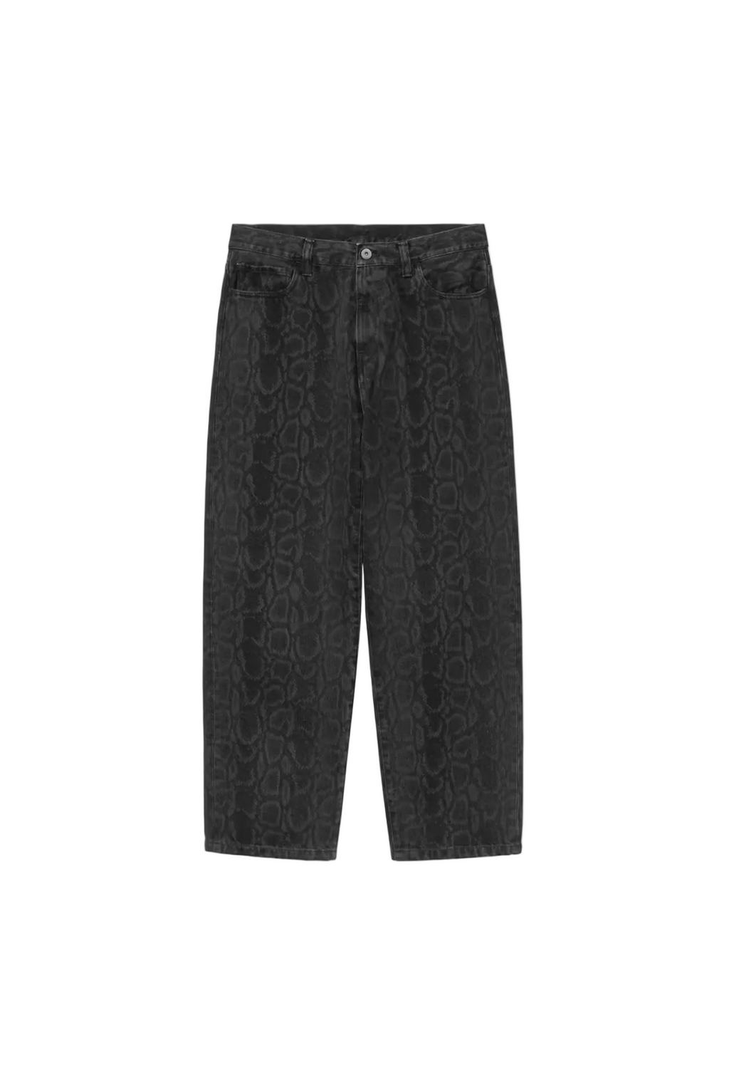 SNAKE LANDON PANT BLACK HEAVY STONE WASH