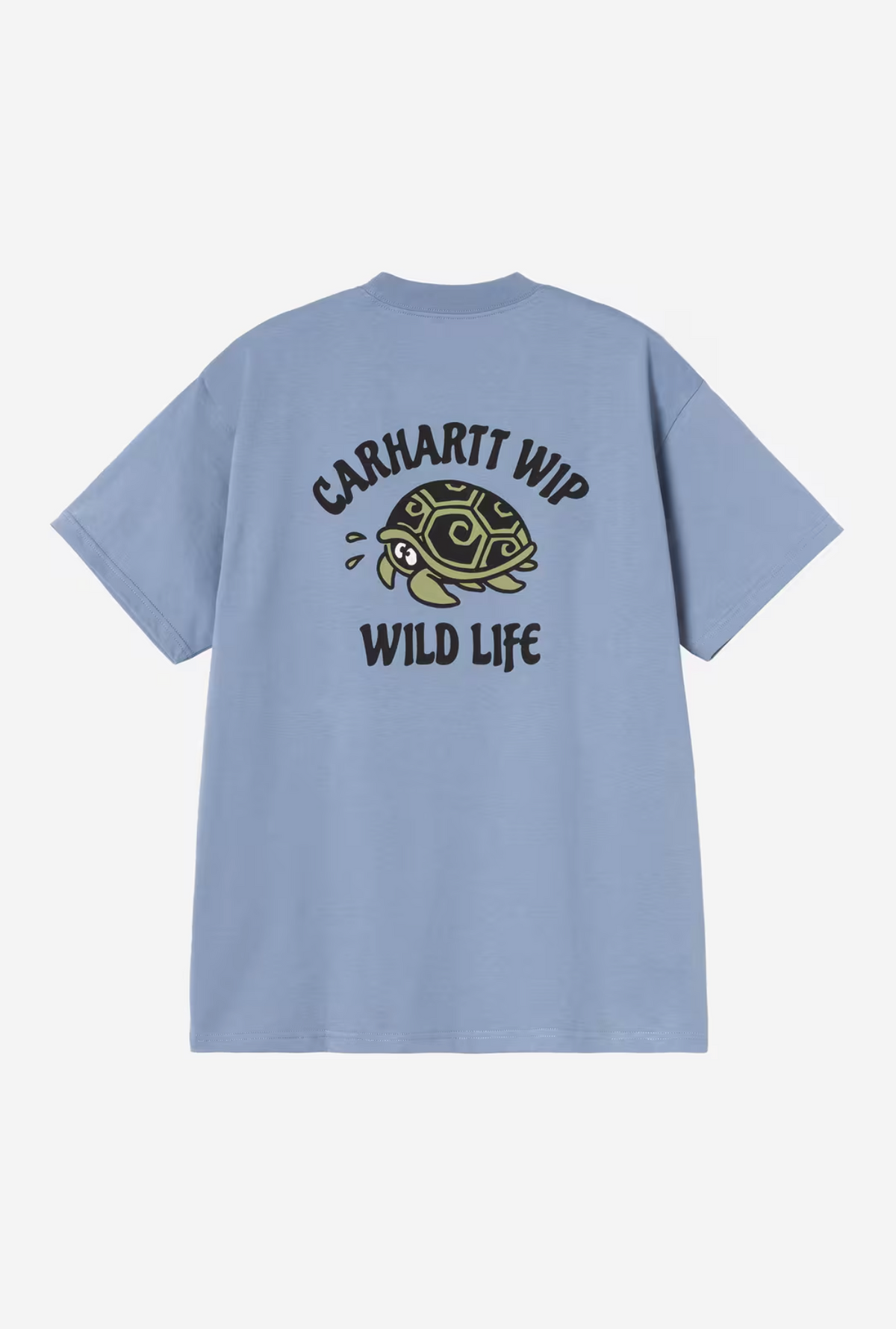 S/S WILD LIFE TEE GENTLE BLUE