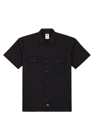 WORK SHIRT SHORT SLEEVE BLACK