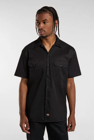 WORK SHIRT SHORT SLEEVE BLACK