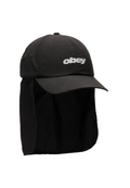 SAHARA 6 PANEL TRAIL CAP BLACK