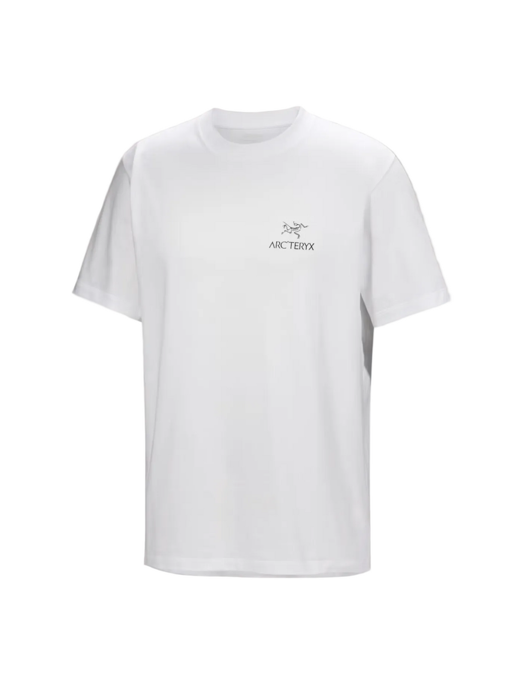 KRAGG SL COTTON BIRD WORD TEE WHITE LIGHT/BLACK