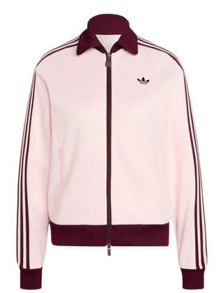 BECKENBAUER TRACK TOP PINK/BURGUNDY