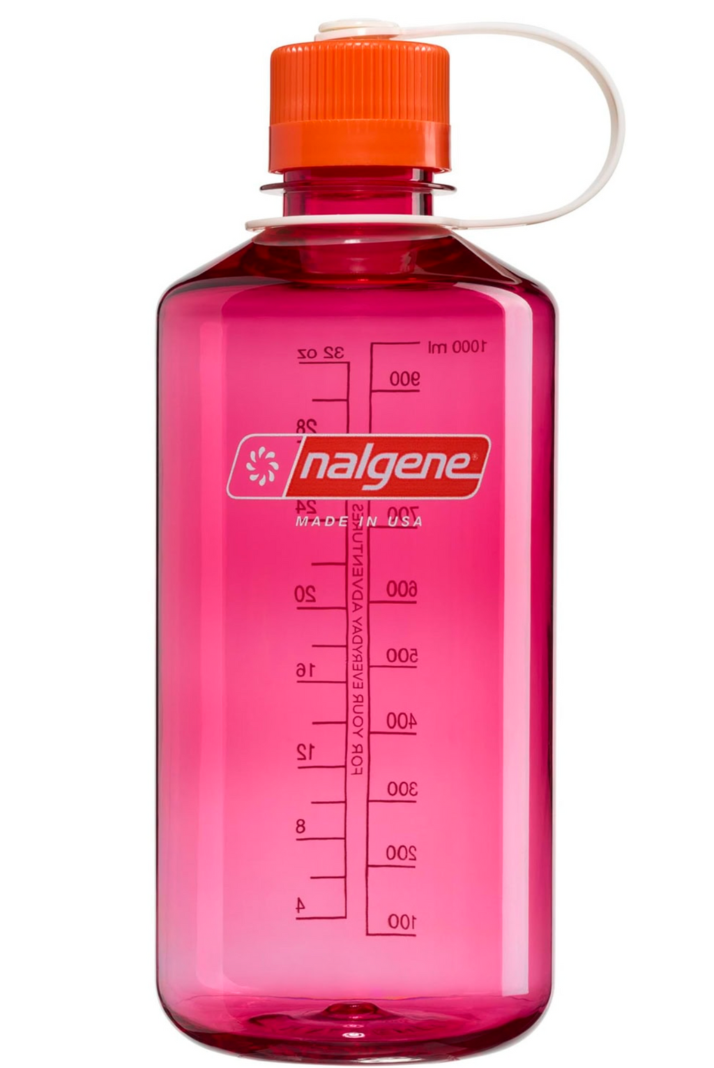 NARROW MOUTH 1L FUCHSIA PURPLE/FLAME