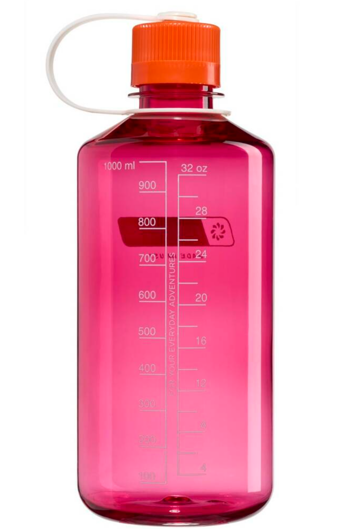 NARROW MOUTH 1L FUCHSIA PURPLE/FLAME