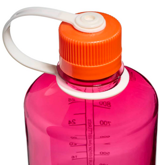 NARROW MOUTH 1L FUCHSIA PURPLE/FLAME
