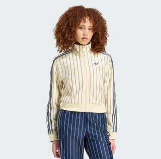REVERSIBLE FIREBIRD TRACK TOP WARM VANILLA/NIGHT INDIGO